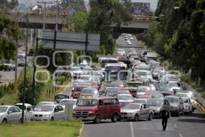 MANIFESTACIÓN . RECTA A CHOLULA