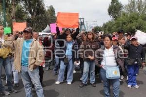 MANIFESTACIÓN . RECTA A CHOLULA