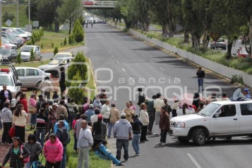 MANIFESTACIÓN . RECTA A CHOLULA