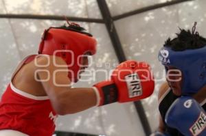 LA SELECCION MEXICANA DE BOX REALIZA TORNEOS DE PREPARACION ANTE LA SELECCION MUNICIPAL DE PUEBLA.