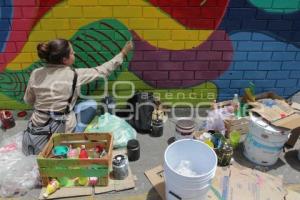 PUEBLA CIUDAD MURAL . EL PARRAL