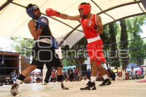 LA SELECCION MEXICANA DE BOX REALIZA TORNEOS DE PREPARACION ANTE LA SELECCION MUNICIPAL DE PUEBLA.