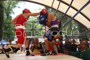 LA SELECCION MEXICANA DE BOX REALIZA TORNEOS DE PREPARACION ANTE LA SELECCION MUNICIPAL DE PUEBLA.