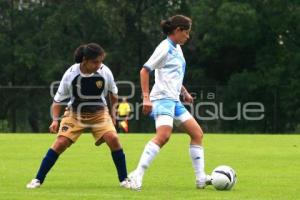 FUTBOL FEMENIL . PUEBLA FC VS UNAM