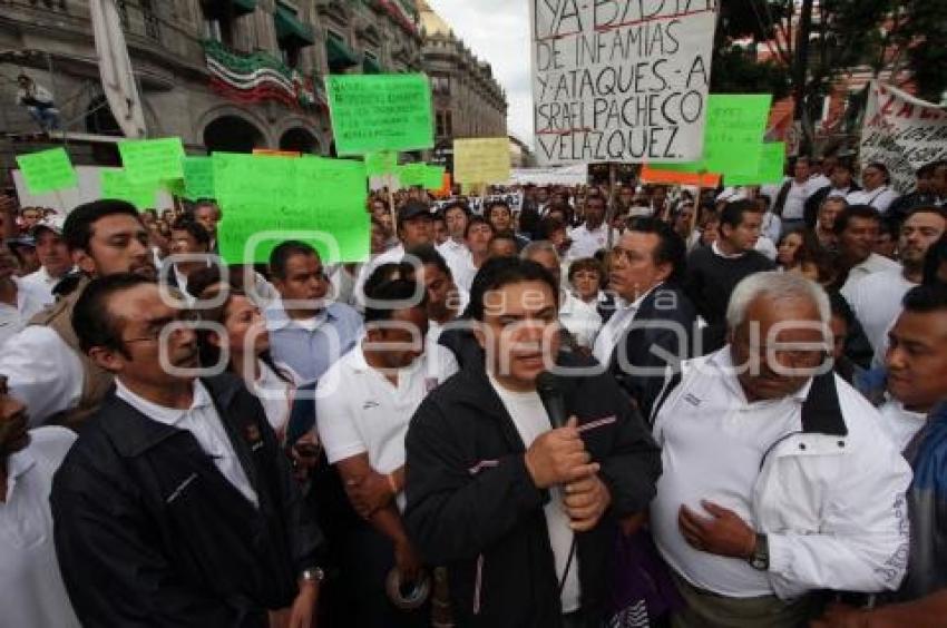 ISRAEL PACHECO PIDE A MANIFESTANTES SE RETIREN