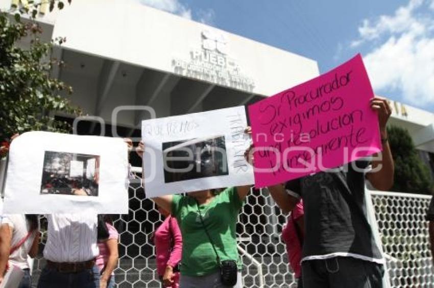 MANIFESTACION - MERCADO LA PIEDAD