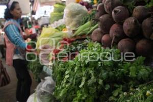 HELADAS PROVOCAN EL ALZA EN PRECIOS DE VERDURAS Y HORTALIZAS.