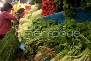 HELADAS PROVOCAN EL ALZA EN PRECIOS DE VERDURAS Y HORTALIZAS.