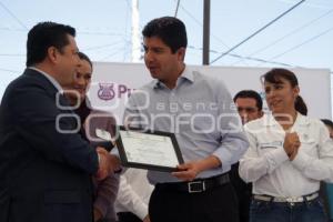 IZAMIENTO DE BANDERA BLANCA POR LA SALUD EN ROMERO VARGAS