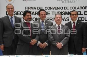 CONVENIO ENTRE TURISMO Y UNIVERSIDADES PRIVADAS