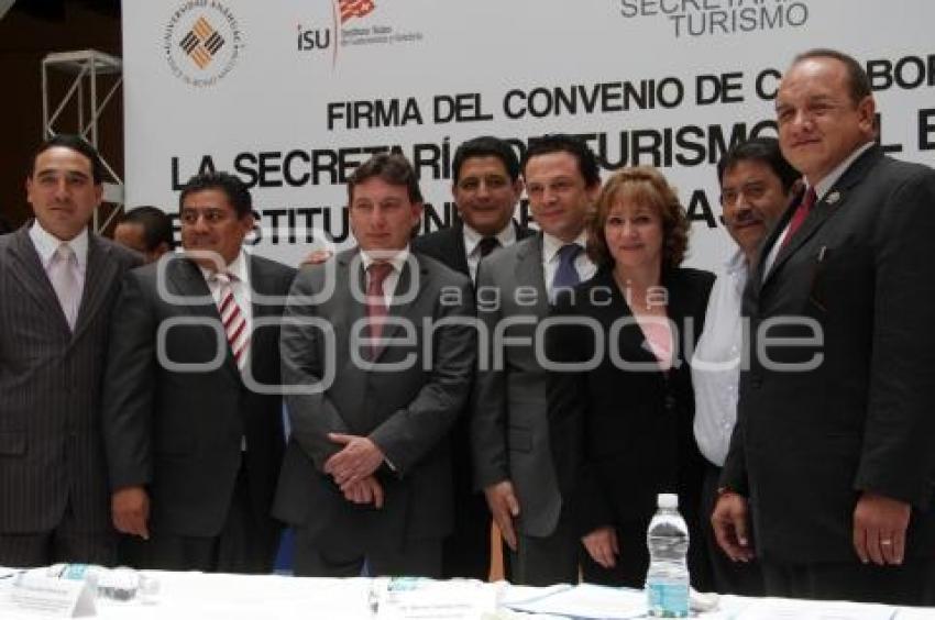 CONVENIO ENTRE TURISMO Y UNIVERSIDADES PRIVADAS