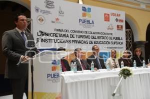 CONVENIO ENTRE TURISMO Y UNIVERSIDADES PRIVADAS