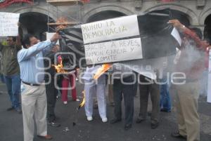 MARCHAN SINDICALIZADOS DEL IMSS