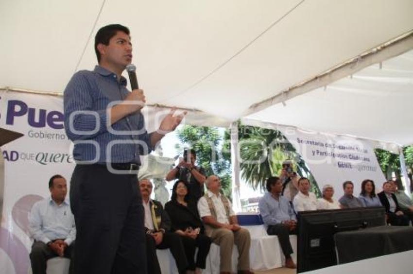 ENTREGA DE RECURSOS PARA COLONIAS