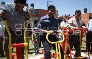 INAUGURAN GIMNASIO AL AIRE LIBRE EN EL SUR.