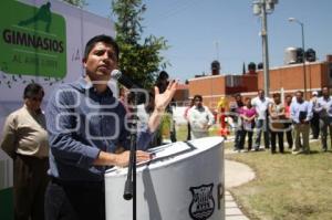 INAUGURAN GIMNASIO AL AIRE LIBRE EN EL SUR.