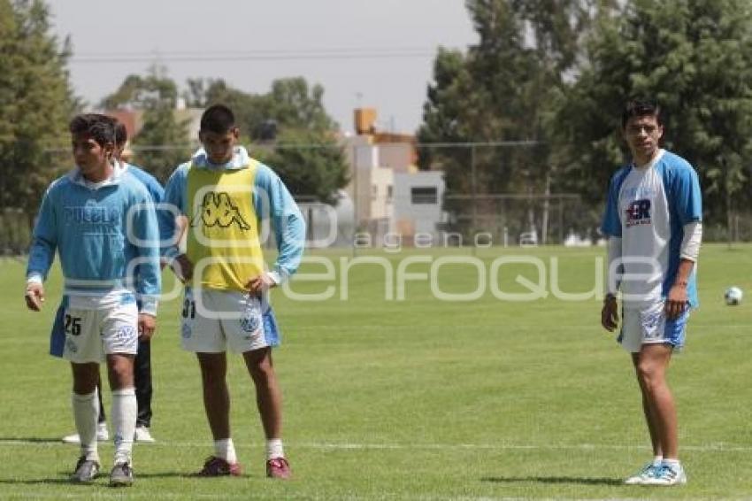 FUTBOL . ENTRENAMIENTO PUEBLA FC