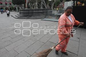 LIMPIEZA CENTRO HISTORICO -  DÍA DE INDEPENDENCIA