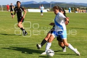 FUTBOL FEMENIL . PUEBLA FC VS SOLAS