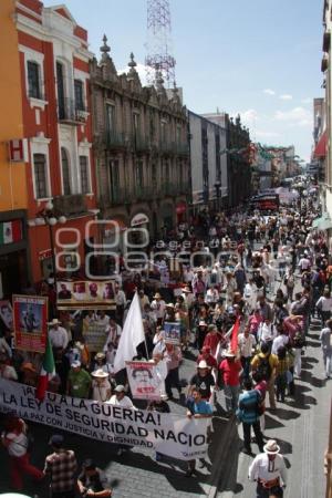 CARAVANA POR LA PAZ EN PUEBLA