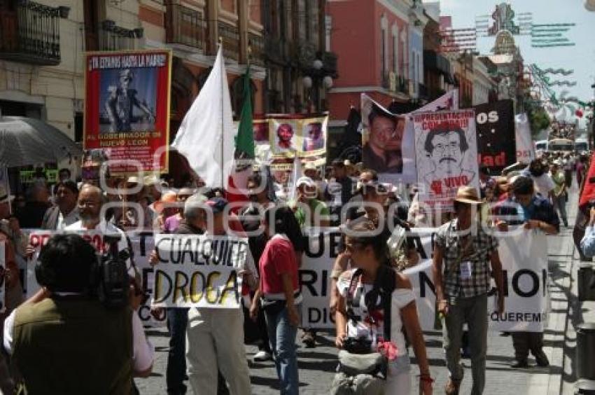 CARAVANA POR LA PAZ EN PUEBLA