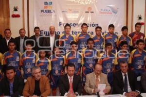 PRESENTAN EQUIPO DE TERCERA DIVISIÓN SEP PUEBLA