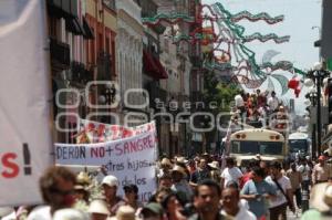 CARAVANA POR LA PAZ EN PUEBLA