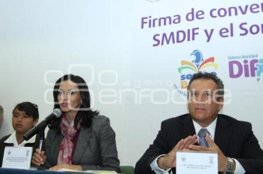 CONVENIO  SORTEO BUAP DIF MUNICIPAL