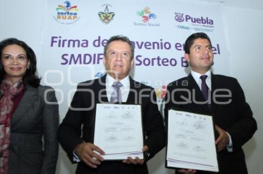 CONVENIO SORTEO BUAP DIF MUNICIPAL