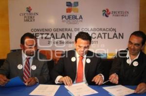 FIRMA DE COLABORACION ENTRE PUEBLOS MAGICOS