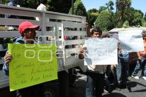 MANIFESTACION - PRODUCTORES DE HORTALIZAS