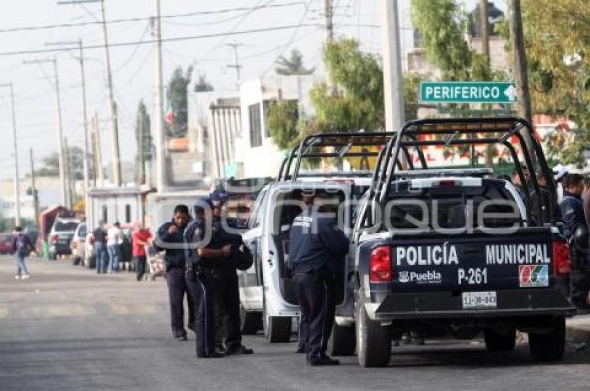 POLICIA MUNICIPAL RESGUARDA PREDIO DE GRANJAS SAN ISIDRO