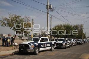 POLICIA MUNICIPAL RESGUARDA PREDIO DE GRANJAS SAN ISIDRO