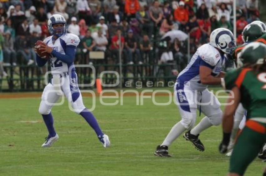 AZTECAS VS BORREGOS . FUTBOL AMERICANO