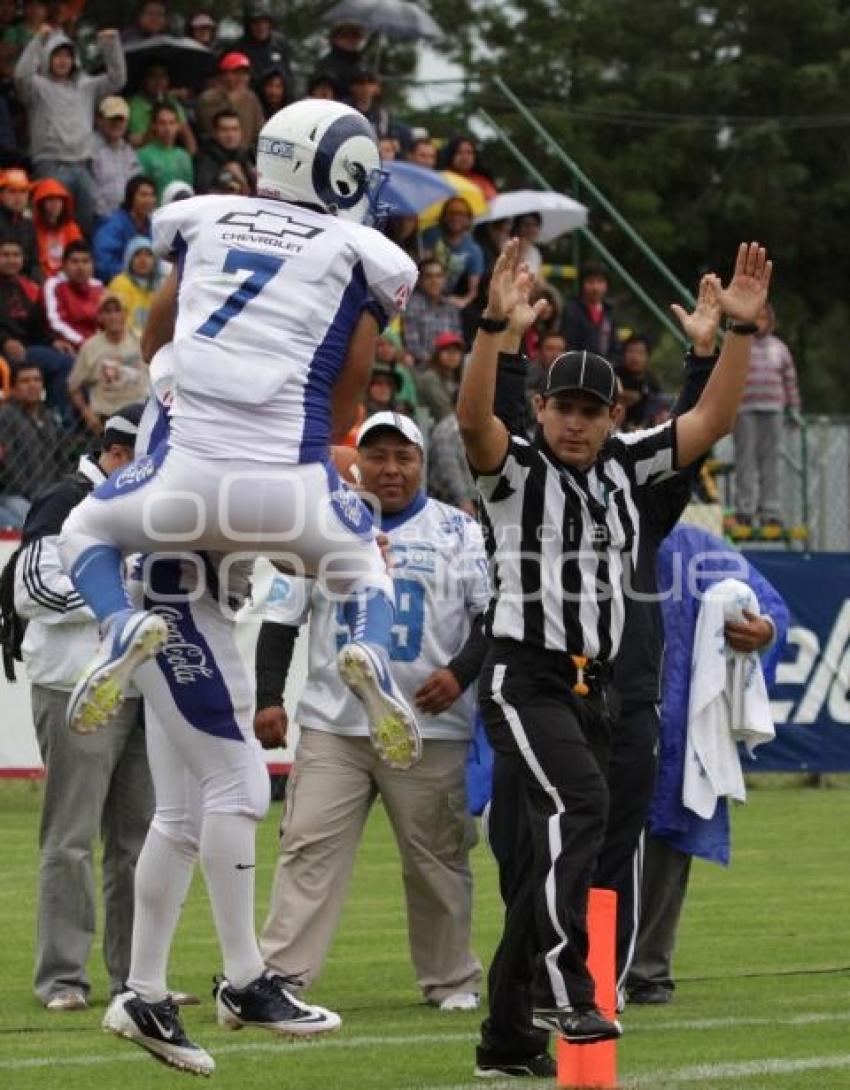 AZTECAS VS BORREGOS . FUTBOL AMERICANO