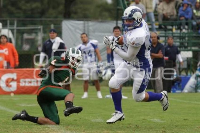 AZTECAS VS BORREGOS . FUTBOL AMERICANO