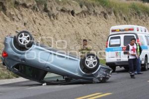 ACCIDENTE EN LA AMOZOC PEROTE