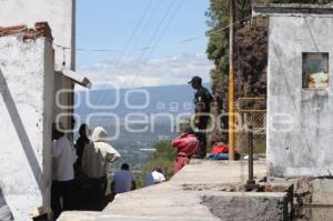 ENCUENTRAN CUERPO HUMANO EN LAS COMPUERTAS DE SANTA CLARA OCOYUCAN