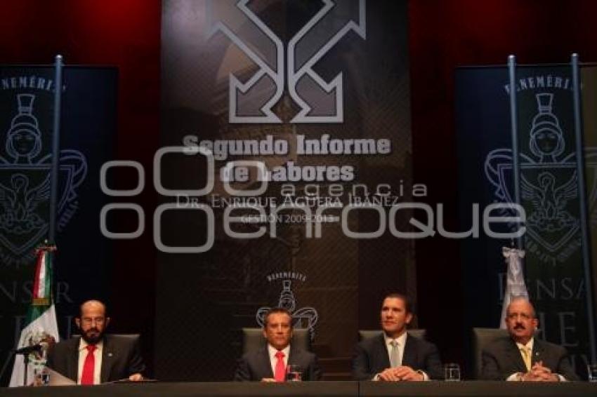 2do.INFORME ENRIQUE AGÜERA IBÁÑEZ . BUAP