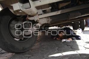 ATROPELLAN A MUJER EN LA 7 NORTE Y 12 PONIENTE