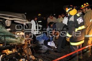 MUERE HOMBRE PRENSADO EN SAN LORENZO ALMECATLA