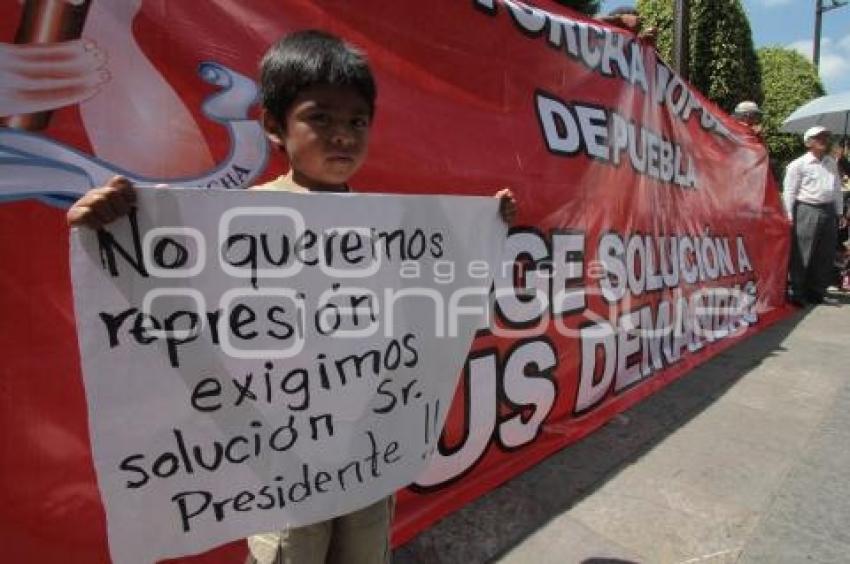 MANIFESTACIÓN ANTORCHA CAMPESINA