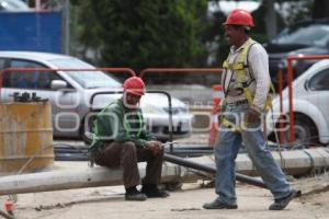 OBRAS EN EL VIADUCTO IGNACIO ZARAGOZA