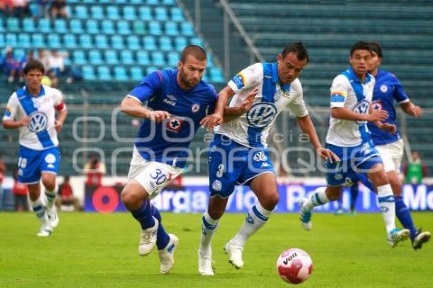 FUTBOL . CRUZ AZUL VS PUEBLA FC