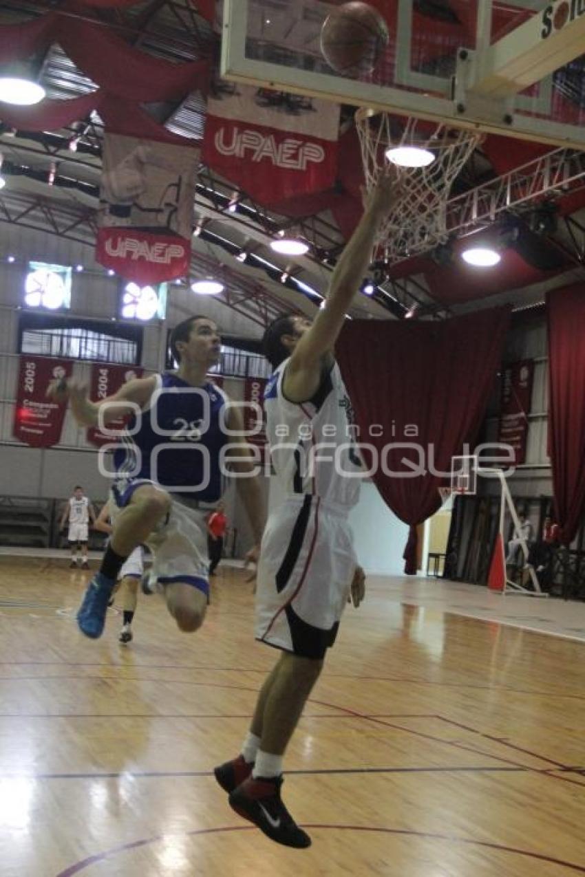 BASQUETBOL . UPAEP VS ITESM GDL