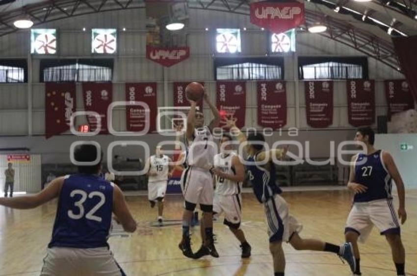 BASQUETBOL . UPAEP VS ITESM GDL