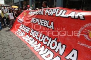 MANIFESTACIÓN DE ANTORCHA CAMPESINA