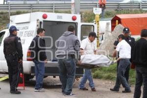 MUERE HOMBRE EJECUTADO EN LA MEXICO-PUEBLA
