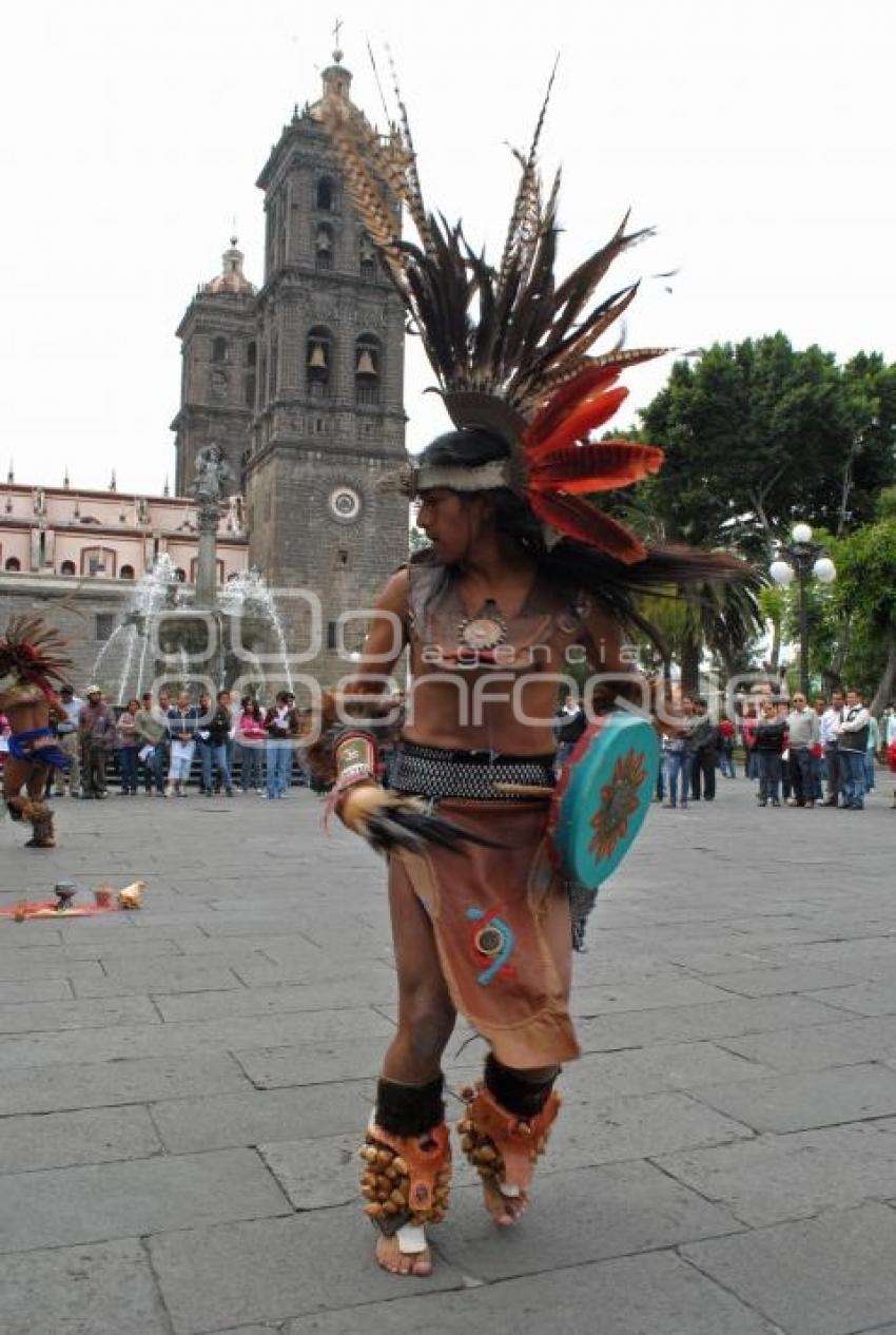 DÍA DE LA RAZA CELEBRADA CON DANZA