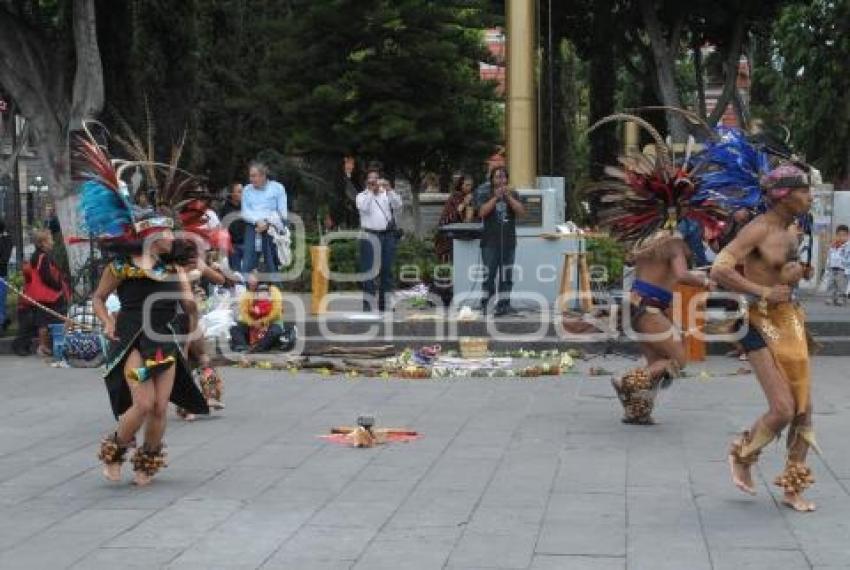 DÍA DE LA RAZA CELEBRADA CON DANZA